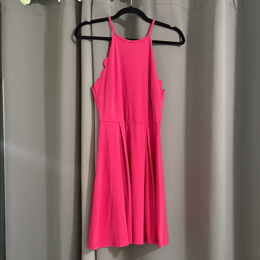 Pink Sleeveless Dress